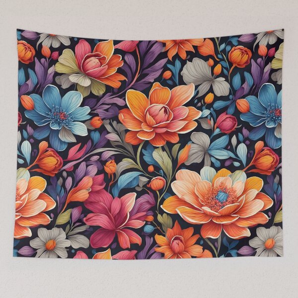 Item preview, Watercolor Flowers Pattern designed and sold by Patternliss.