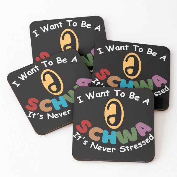 Item preview, I Want To Be A Schwa It's Never Stressed, Reading Teacher designed and sold by Ayoub bry.
