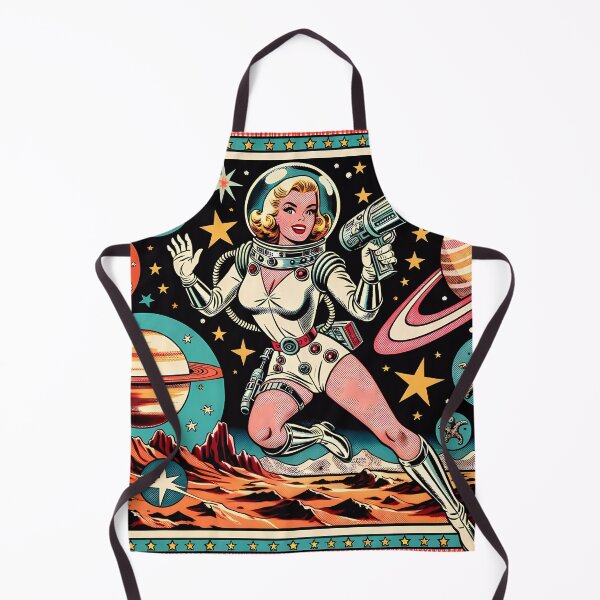 Item preview, Retro Space Heroine designed and sold by NeatSplash.