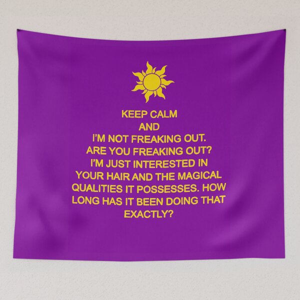 Item preview, Keep Calm (Purple Background) designed and sold by 36wizardsocks.