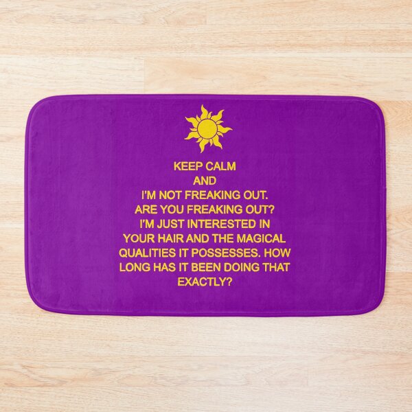 Item preview, Keep Calm (Purple Background) designed and sold by 36wizardsocks.