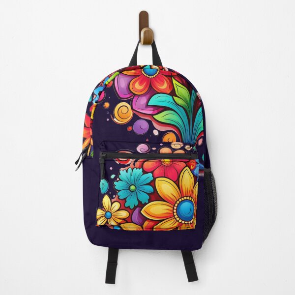 Item preview, bright colored flowers designed and sold by Nanthikan.