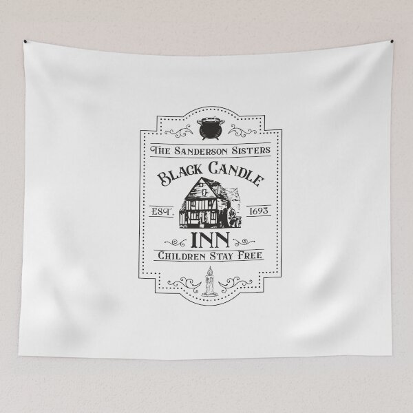 Item preview, Black Candle Inn - Children Stay Free designed and sold by DelafieldDesign.
