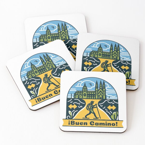 Item preview, Buen Camino - Camino de Santiago - Shirt, Mug, Sticker, etc designed and sold by cloudhiker.