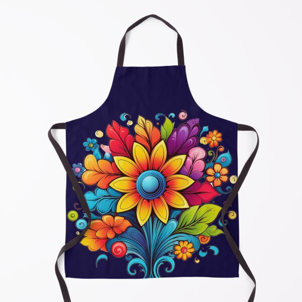 Item preview, bright colored flowers designed and sold by Nanthikan.