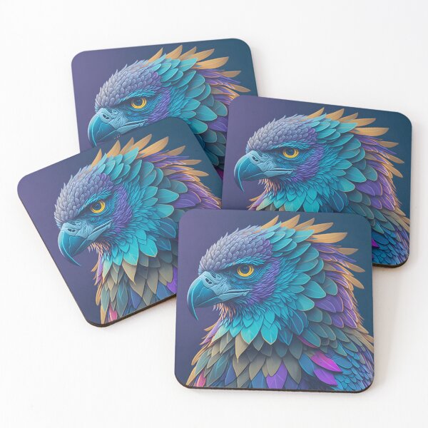 Item preview, A Mesmerizing Portrait of the Harpy Eagle in Vector Art" designed and sold by Best-Art-32.