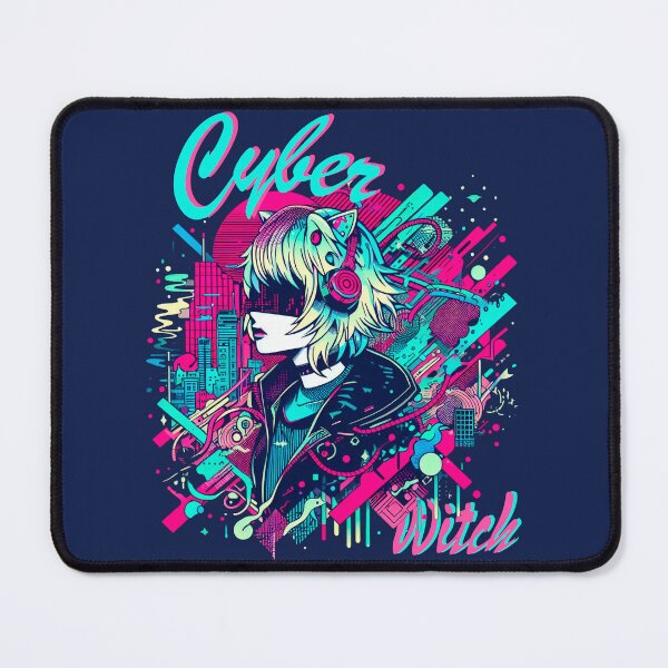 Item preview, Cyberpunk Witch: Neo-Manga Illustration in Urban Style, High-Tech designed and sold by Wicc-a.