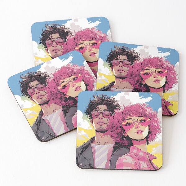 Item preview, Vintage Lovestruck Couple designed and sold by inkArtistryfine.