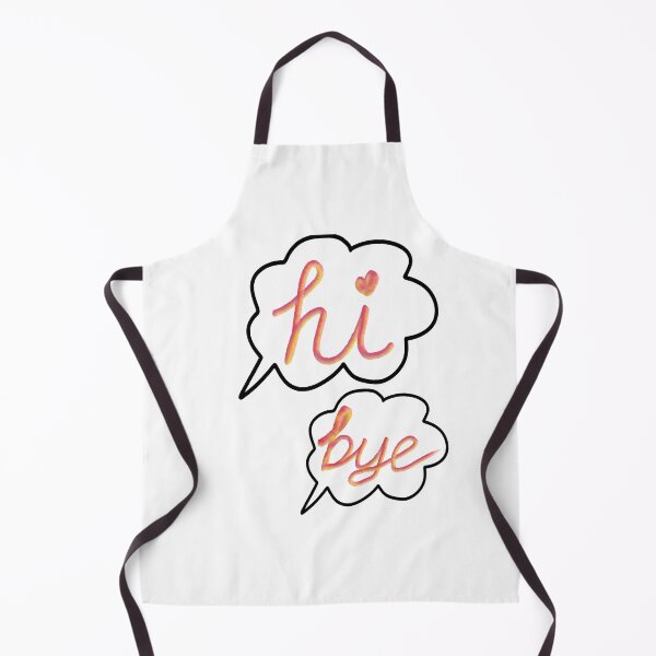 Item preview, Hi bye bubble speech designed and sold by lukked.