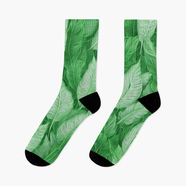 Item preview, Green leaves designed and sold by K0822.