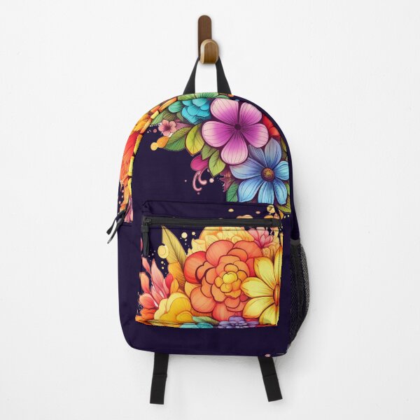 Item preview, bright colored flowers designed and sold by Nanthikan.