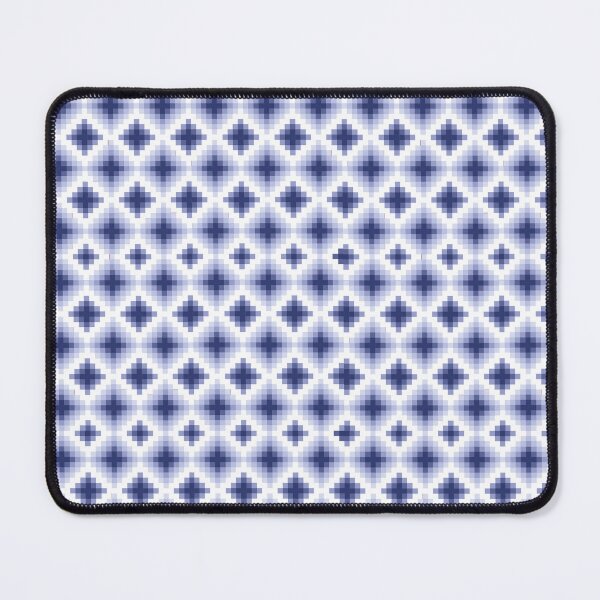 Item preview, Patchwork quilting pattern in blue and white squares designed and sold by Carlos Gudino.