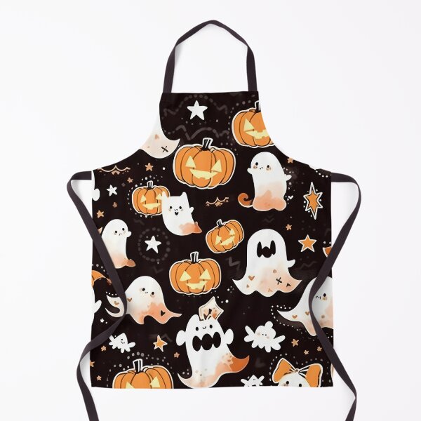 Item preview, Halloween Pattern Ghosts and Pumpkins designed and sold by Trendjoy.