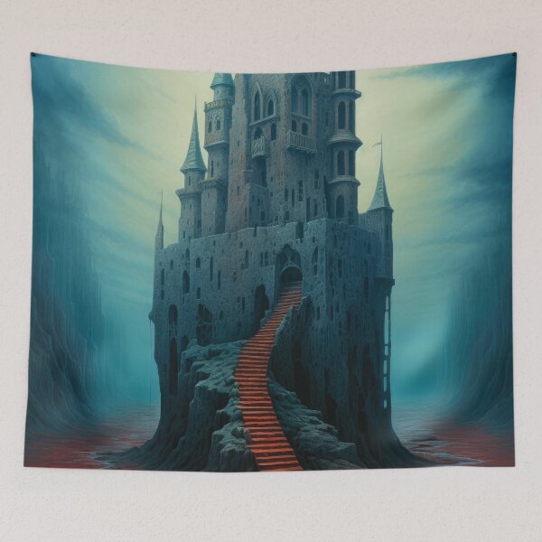 Item preview, Scary Fantasy Castle designed and sold by VisionDuke.