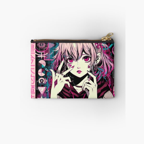 Item preview, Tech Witch: Neo-Manga Illustration in Cyberpunk, Tech Style, and the Digital Matrix designed and sold by Wicc-a.