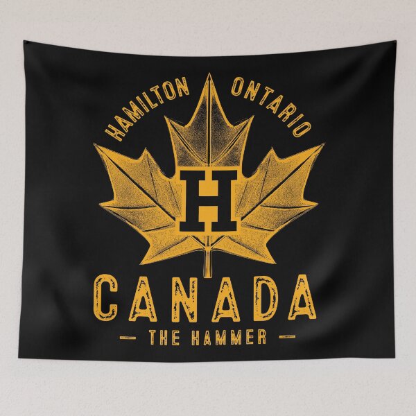 Item preview, Hamilton Ontario Canada Maple Leaf Design designed and sold by johnnyp1975.