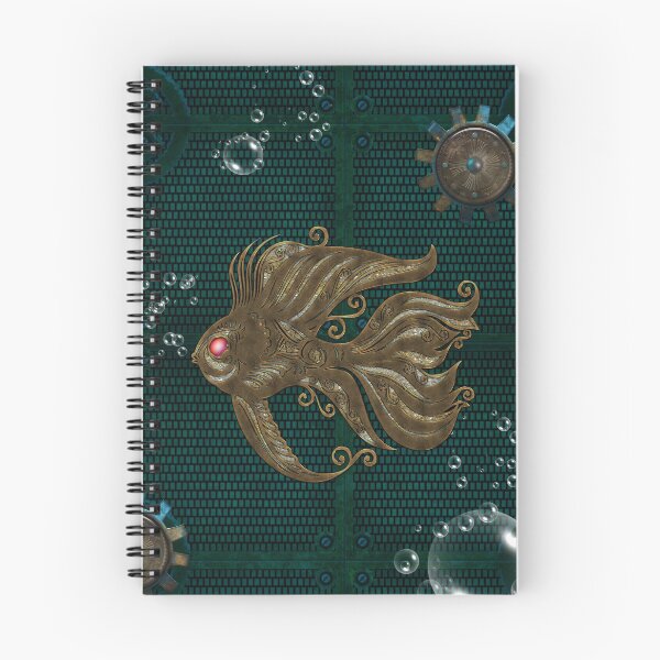 Item preview, Wonderful steampunk fish designed and sold by nicky2342.