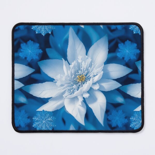 Item preview, White Snowflake Winter Blooms designed and sold by TheLastGarden.