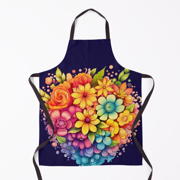 Item preview, bright colored flowers designed and sold by Nanthikan.