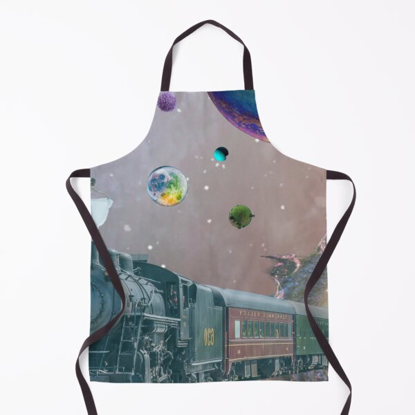 Item preview, Space Train Planetary Ballerina Digital Art designed and sold by BeWhimsiArtLoft.