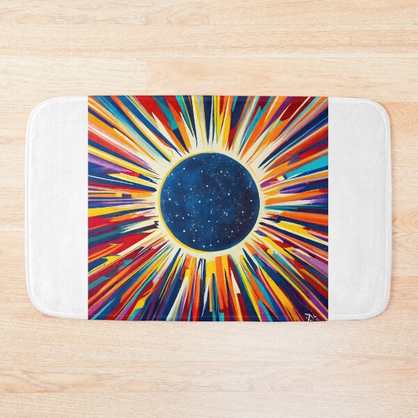 Item preview, Solar splash eclipse colorful designed and sold by SabyDigitalArt.