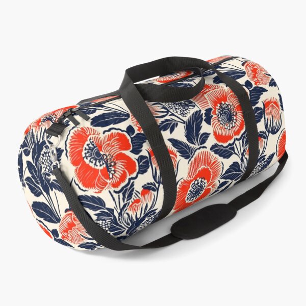 Item preview, Linocut Blockprint Florals designed and sold by junkydotcom.