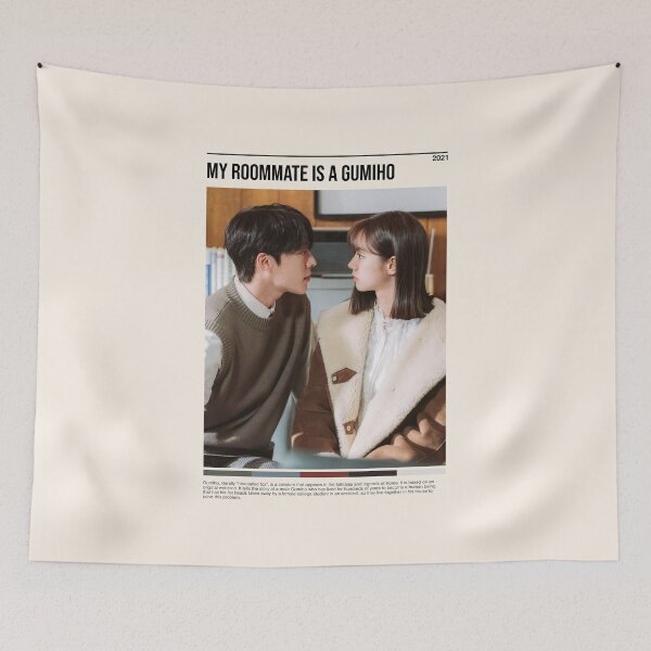 Item preview, My Roommate Is a Gumiho, Minimalist Kdrama (2021) designed and sold by PinkandP.