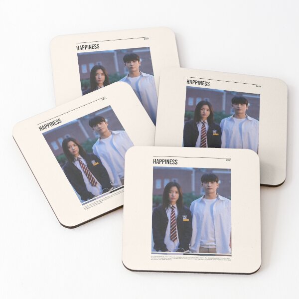 Item preview, Happiness, Minimalist Kdrama (2021) designed and sold by PinkandP.
