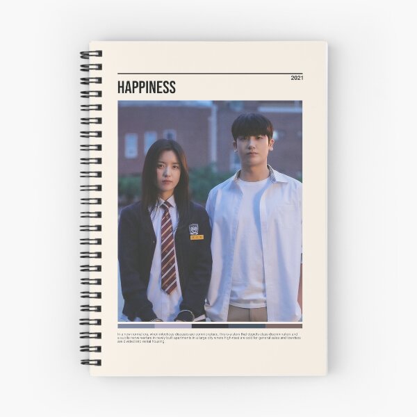 Item preview, Happiness, Minimalist Kdrama (2021) designed and sold by PinkandP.