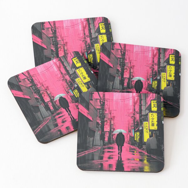 Item preview, Neon Rain: Tokyo Nights designed and sold by ZedOhEe.