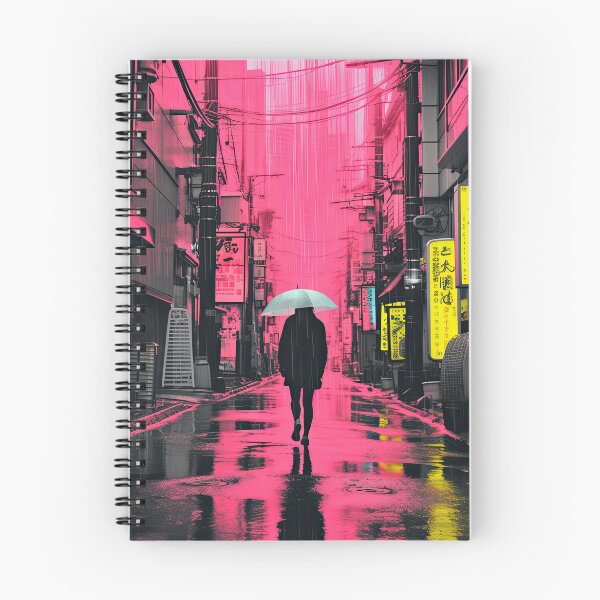 Item preview, Neon Rain: Tokyo Nights designed and sold by ZedOhEe.