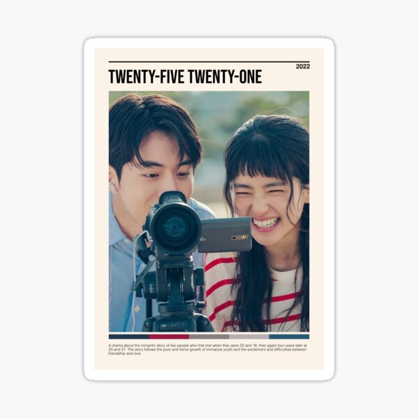 Item preview, Twenty-Five Twenty-One, Minimalist Kdrama (2022) designed and sold by PinkandP.