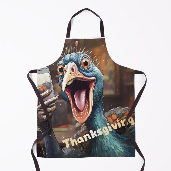 Item preview, Thanksgiving Turkey Selfies designed and sold by inkArtistryfine.