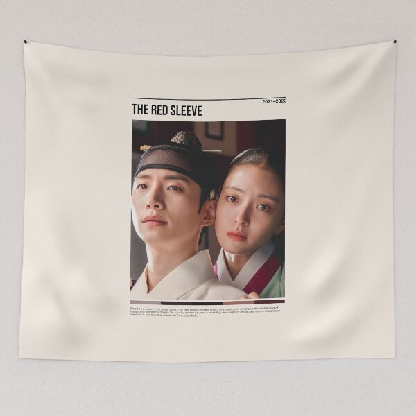 Item preview, The Red Sleeve, Minimalist Kdrama (2021-2022) designed and sold by PinkandP.