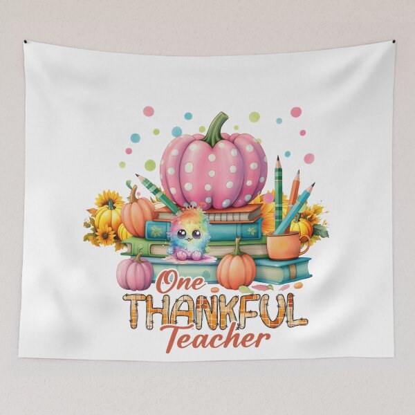 Item preview, One Thankful Teacher designed and sold by GnDApparelShop.