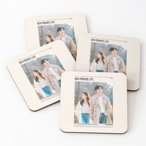 Item preview, Her Private Life, Minimalist Kdrama (2019) designed and sold by PinkandP.