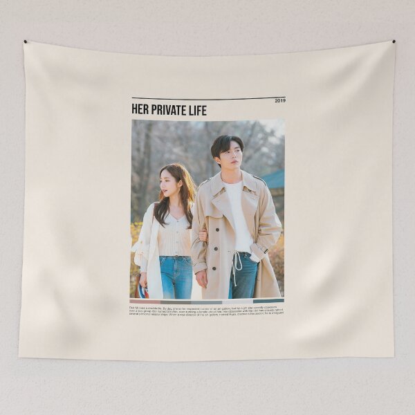 Item preview, Her Private Life, Minimalist Kdrama (2019) designed and sold by PinkandP.