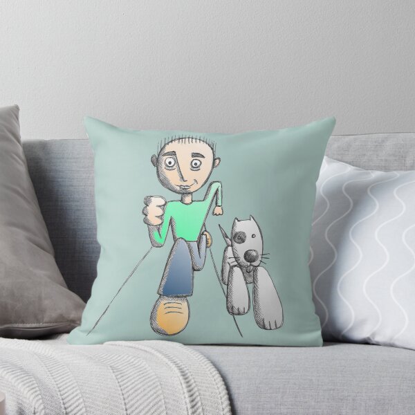 Item preview, Man and Dog Running designed and sold by PaulWebster.