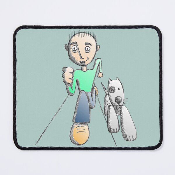 Item preview, Man and Dog Running designed and sold by PaulWebster.