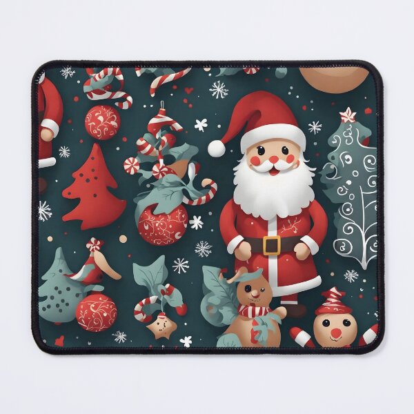 Item preview, Festive Christmas magic: background pattern with Santa Claus designed and sold by byaz3.