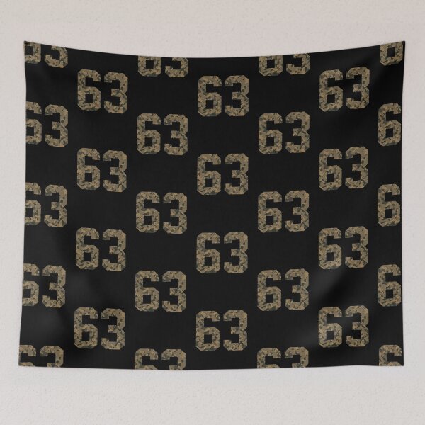 Item preview, Army Camouflage Number 63 - Sports Numbers designed and sold by NECHSTORE.
