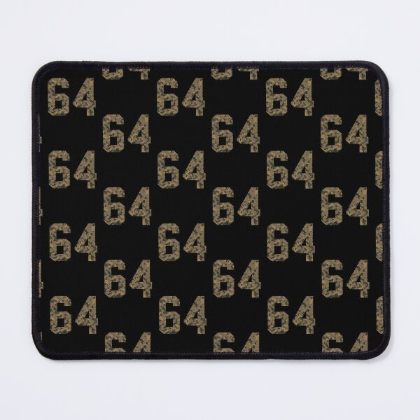 Item preview, Army Camouflage Number 64 - Sports Numbers designed and sold by NECHSTORE.
