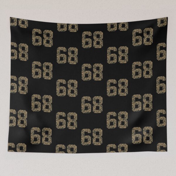 Item preview, Army Camouflage Number 68 - Sports Numbers designed and sold by NECHSTORE.