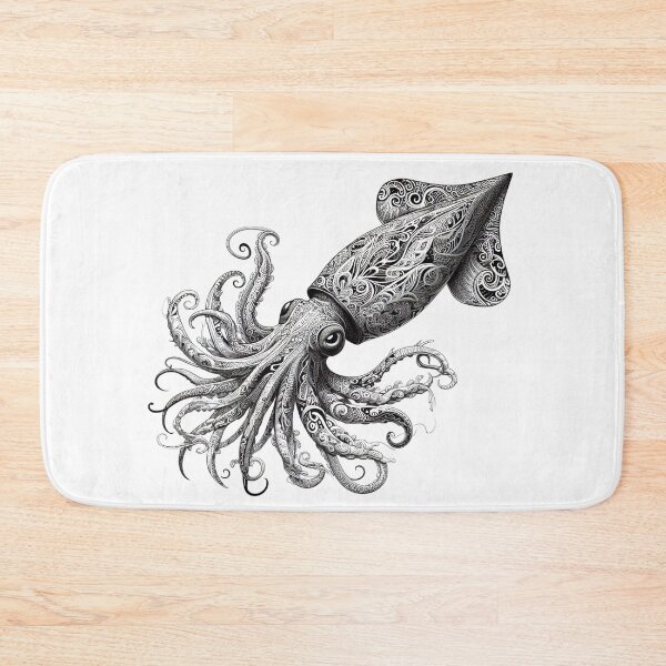 Item preview, The Great Inked Squid designed and sold by Jonathan Dannevik.