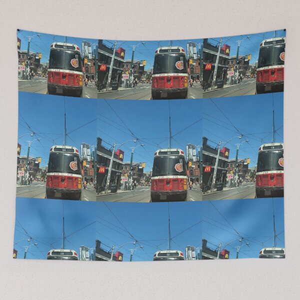 Item preview, Toronto red rocket TTC Streetcar 2000s Y2K 1990s 90s Queen Street West Spadina designed and sold by aidaslocalloves.