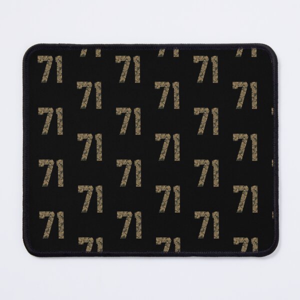 Item preview, Army Camouflage Number 71 - Sports Numbers designed and sold by NECHSTORE.