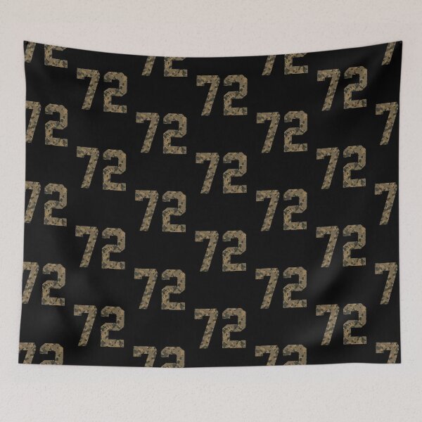 Item preview, Army Camouflage Number 72 - Sports Numbers designed and sold by NECHSTORE.