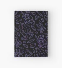 Amethyst Crystals Hardcover Journal