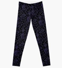 Amethyst Crystals Leggings