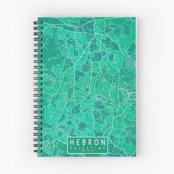 Item preview, Hebron City Map of Palestine - Watercolor designed and sold by deMAP.